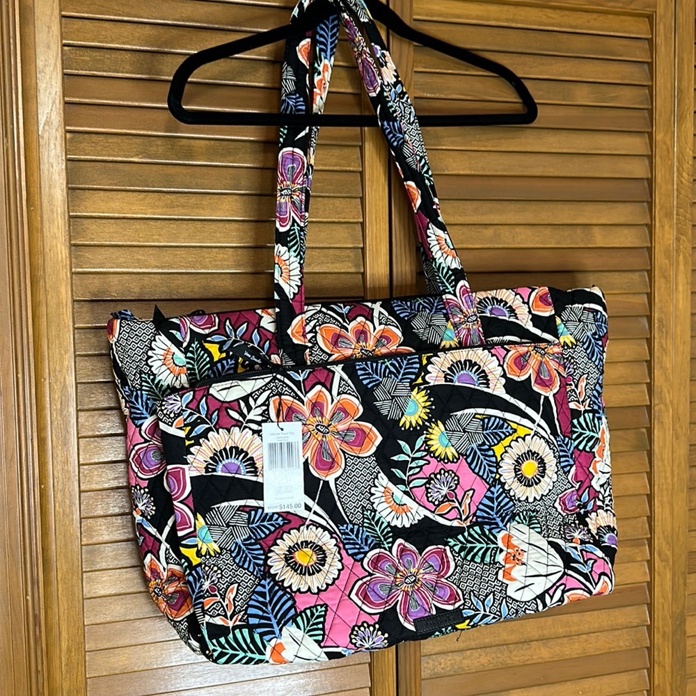 New Vera Bradley Kauai Floral travel bags + bundle